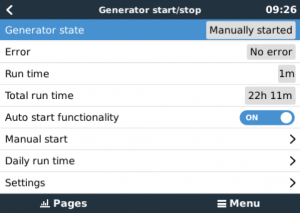 Mase start-stop module